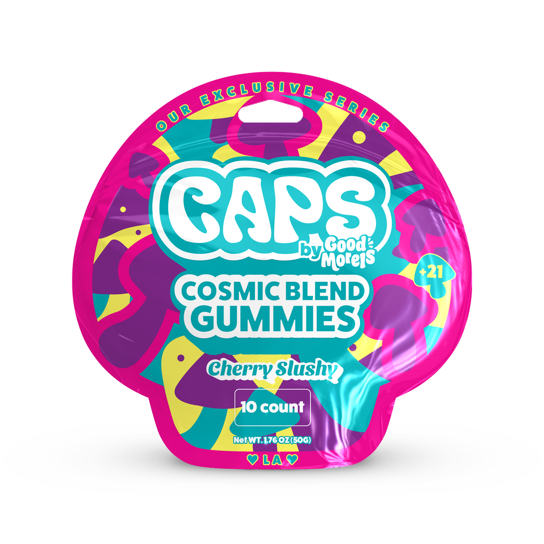 CAPS COSMIC BLEND GUMMIES BY GOOD MORELS 10CT/10PK (10PK/BOX)