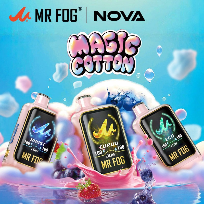 MR FOG NOVA 36K PUFFS 5CT/ BOX ( MAGIC COTTON EDITION )
