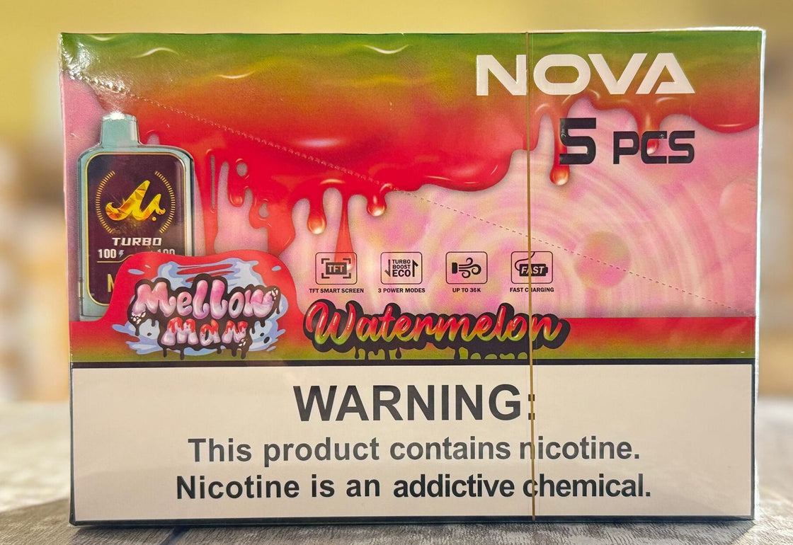 MR FOG NOVA 36K PUFFS 5CT (Mellow Man)
