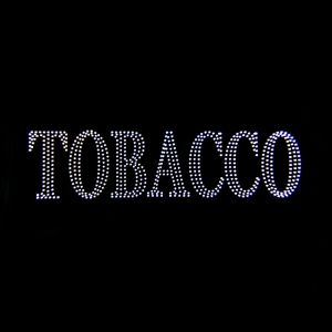 NEW LED SIGN, TOBACCO, 1 SET, 49 x 13 IN