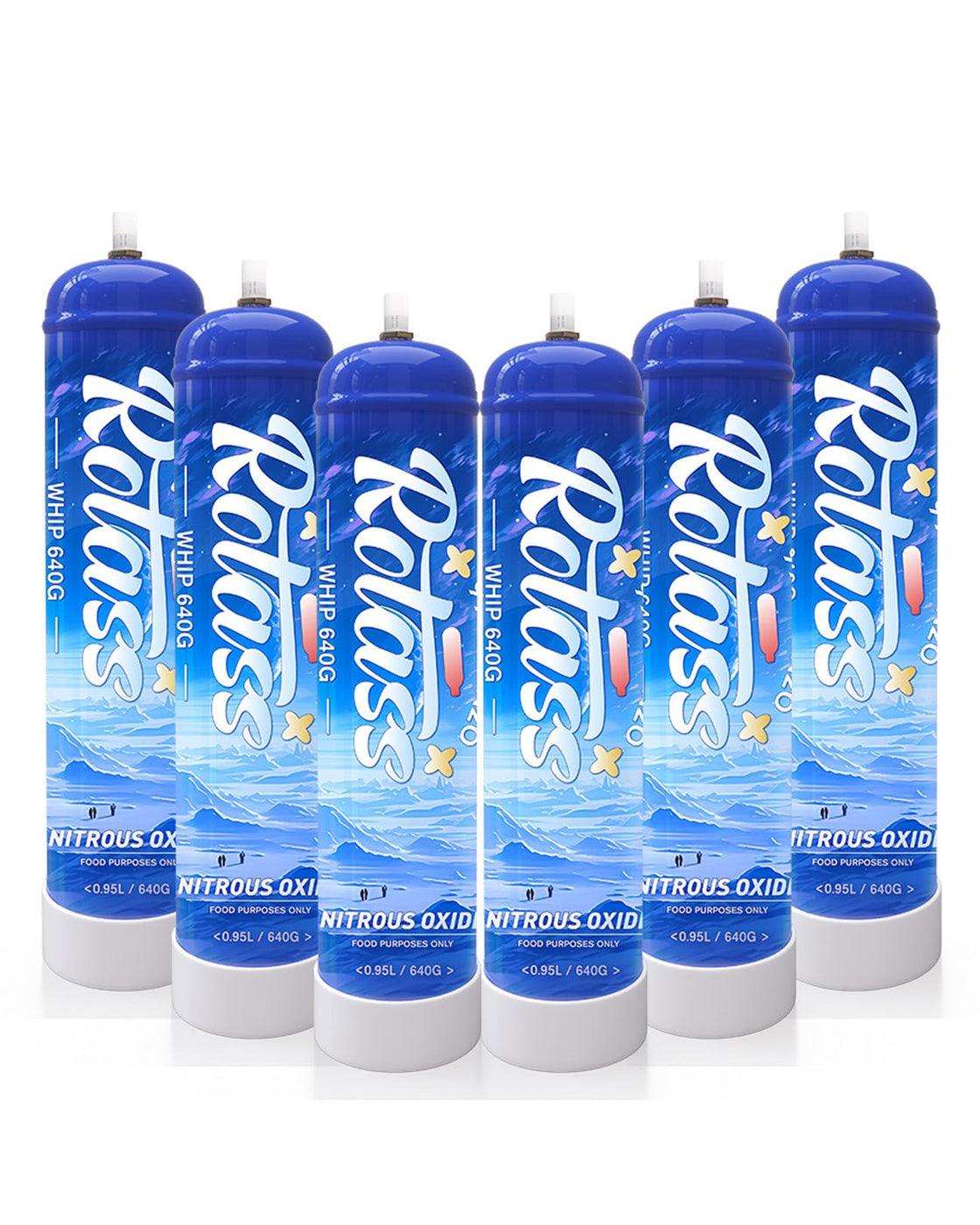 RotAss Cream charger 640gm/6pcs