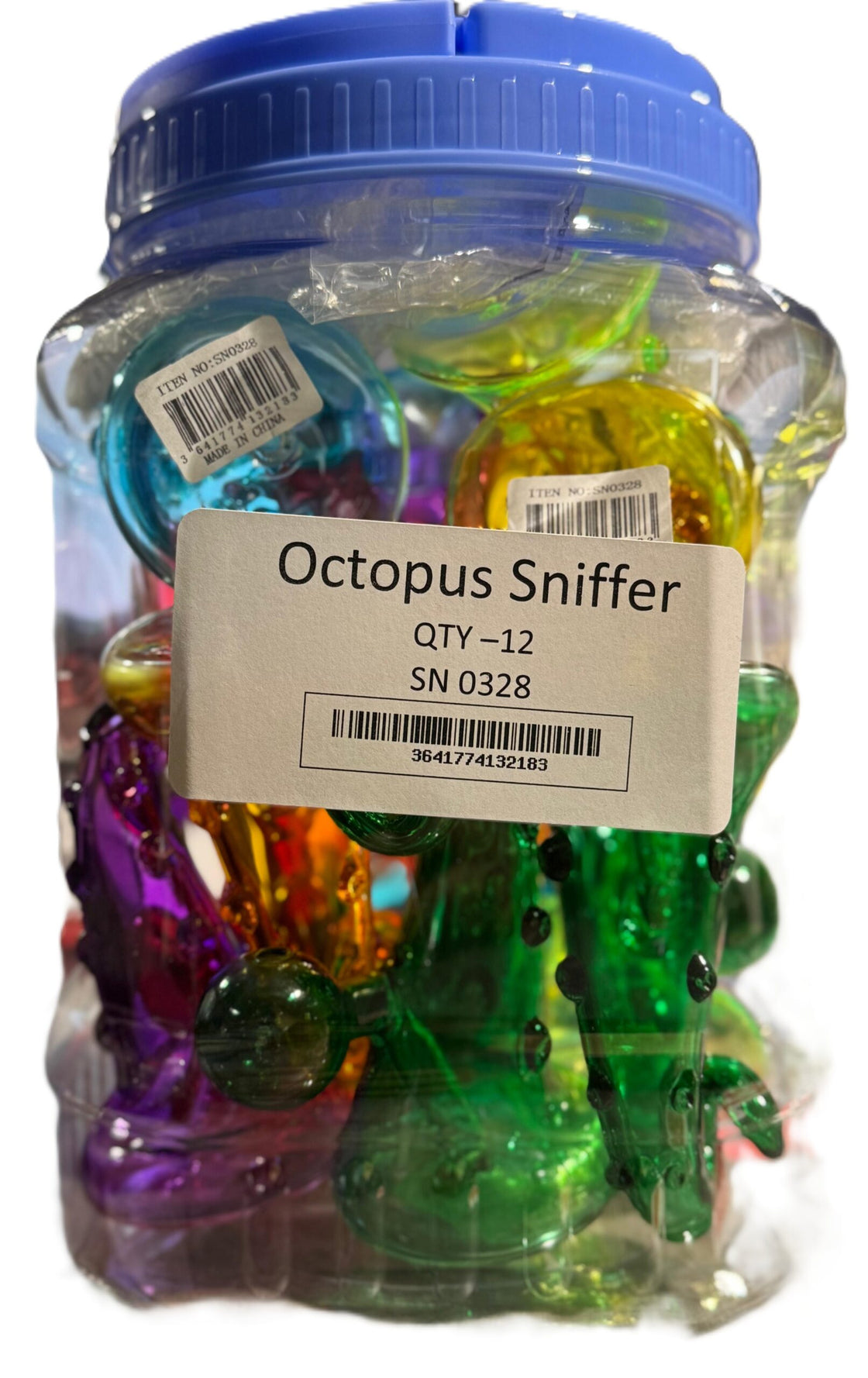 SN0328- Octopus Sniffer 12ct/Jar